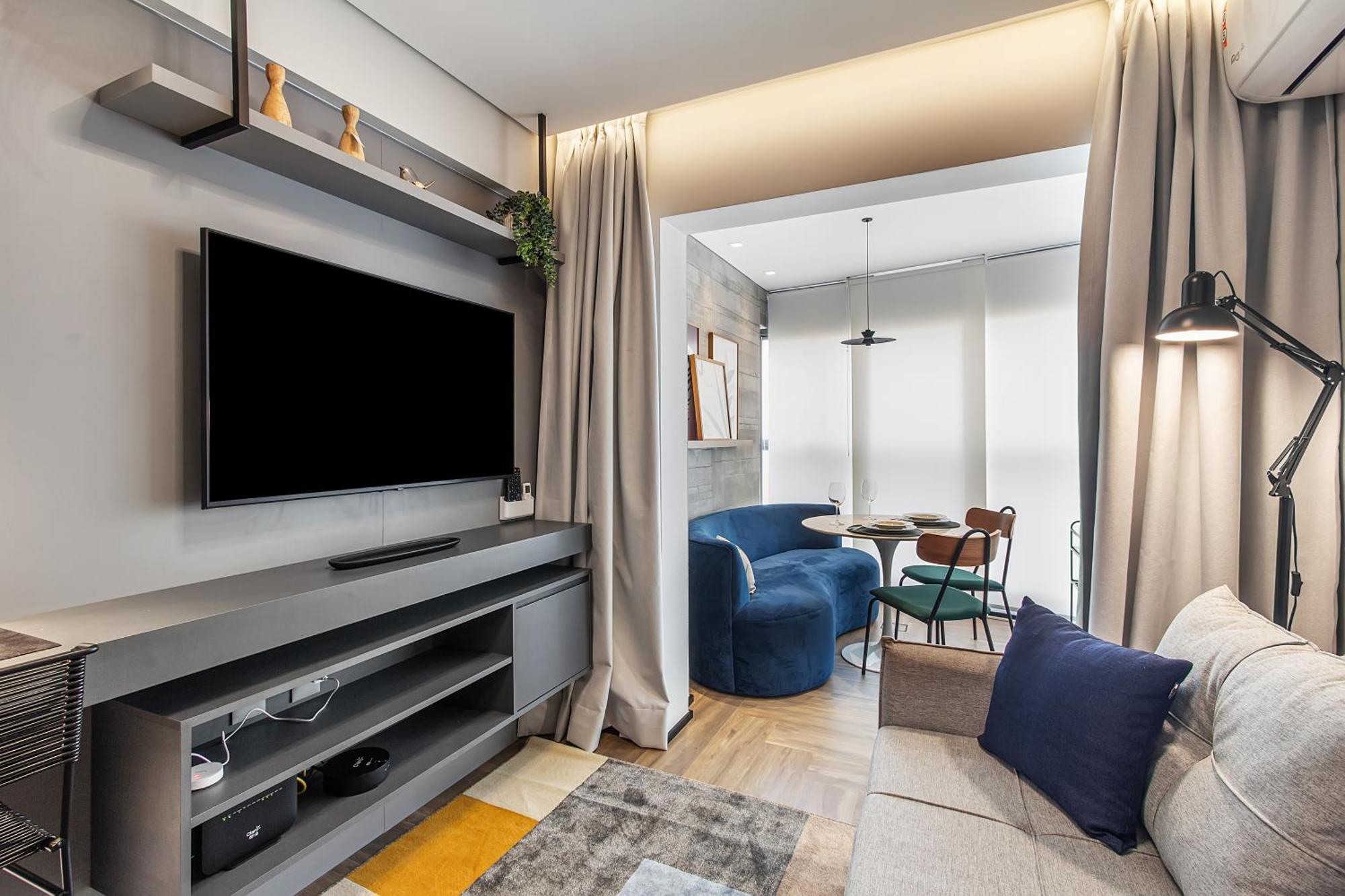 Apartamento Fantastico Apto Luxo 50m2 Com Vaga De Garagem